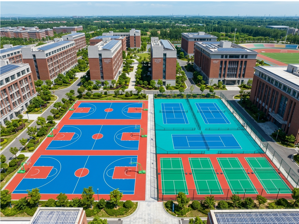 普洱市硅PU球场EPDM塑胶跑道 - 排名