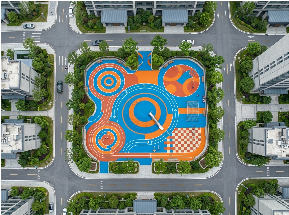 普洱市学校塑胶跑道EPDM塑胶跑道 - 方案